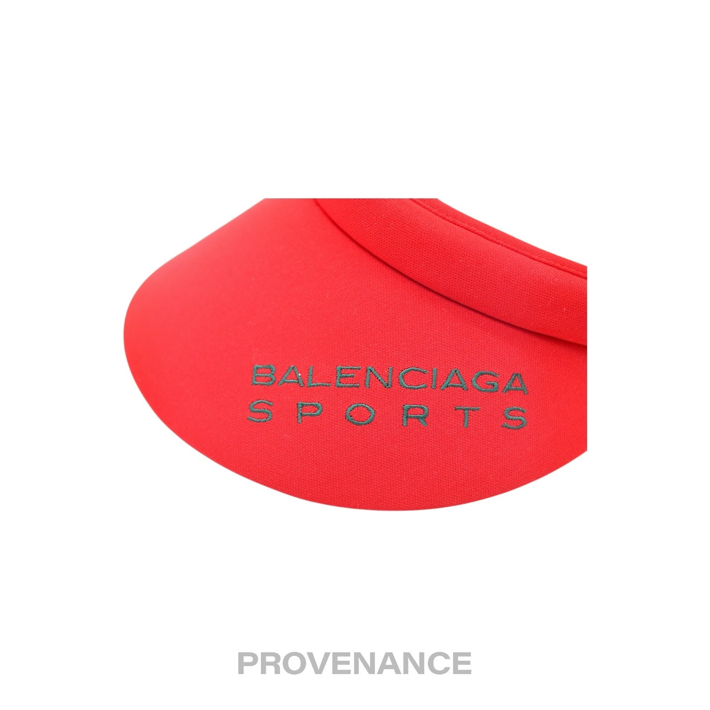 🔴 Balenciaga Sports Visor - Red green