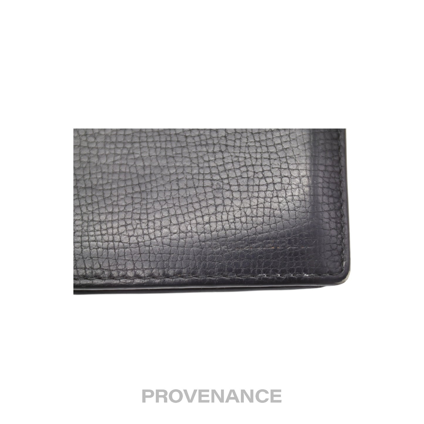 🔴 Burberry Bifold Wallet - Nova Check Navy Leather