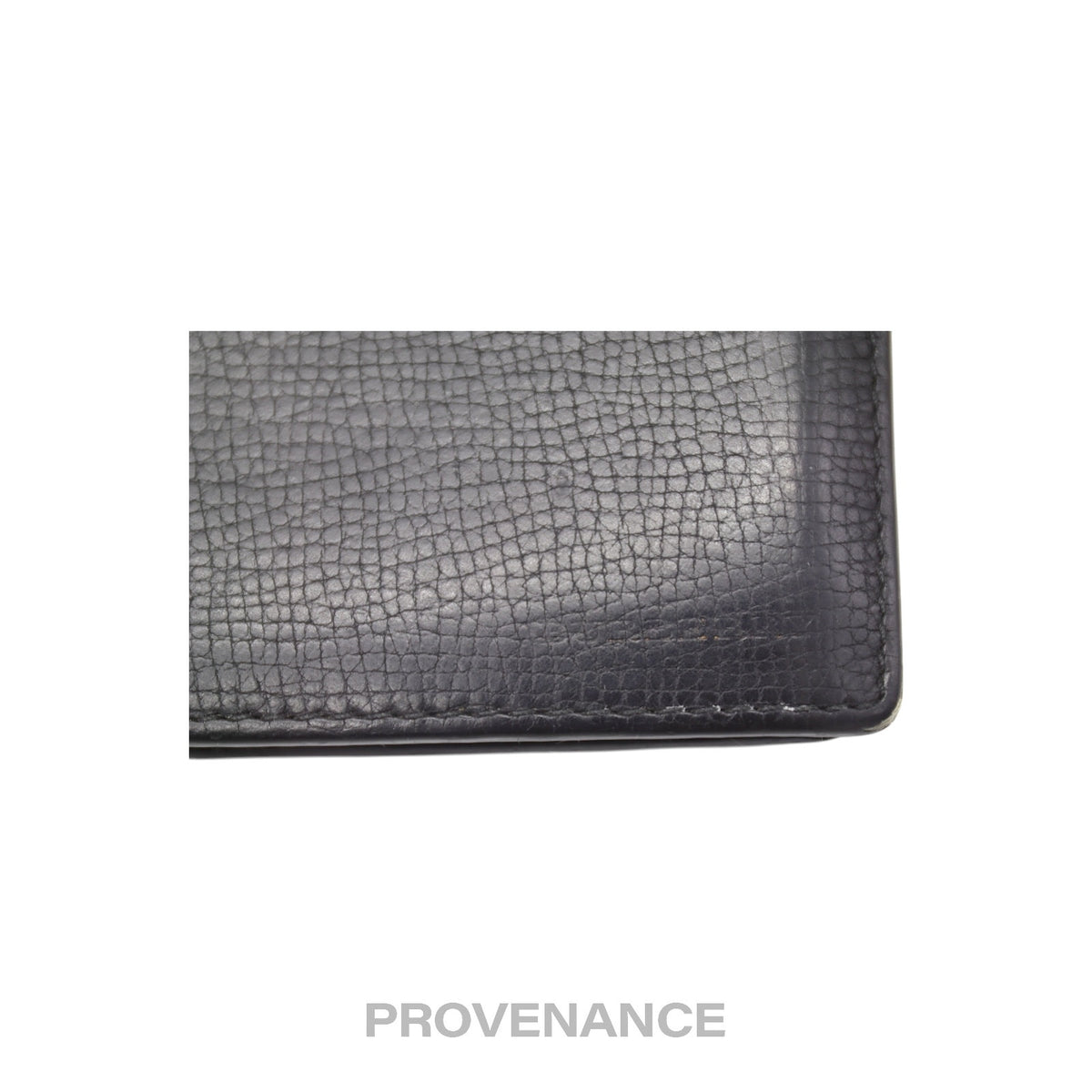 🔴 Burberry Bifold Wallet - Nova Check Navy Leather