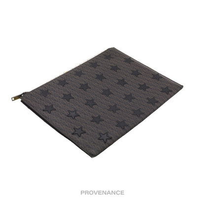 🔴 Saint Laurent Paris SLP Zip Pouch - Monogram Stars