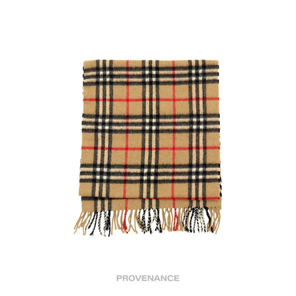 🔴 Burberry Scarf - "Burberrys" Nova Check Cashmere