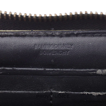 🔴 Givenchy x Disney Zip Long Wallet - Bambi Black