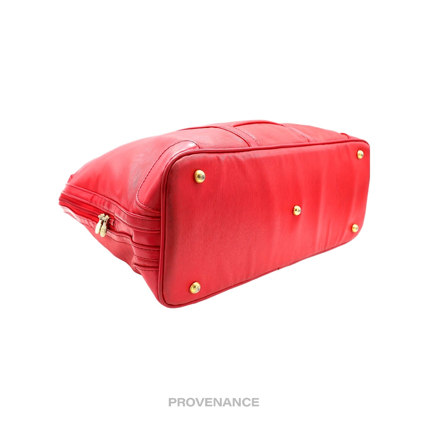 🔴 Balenciaga X Dunlop Clamshell Travel Bag - Red