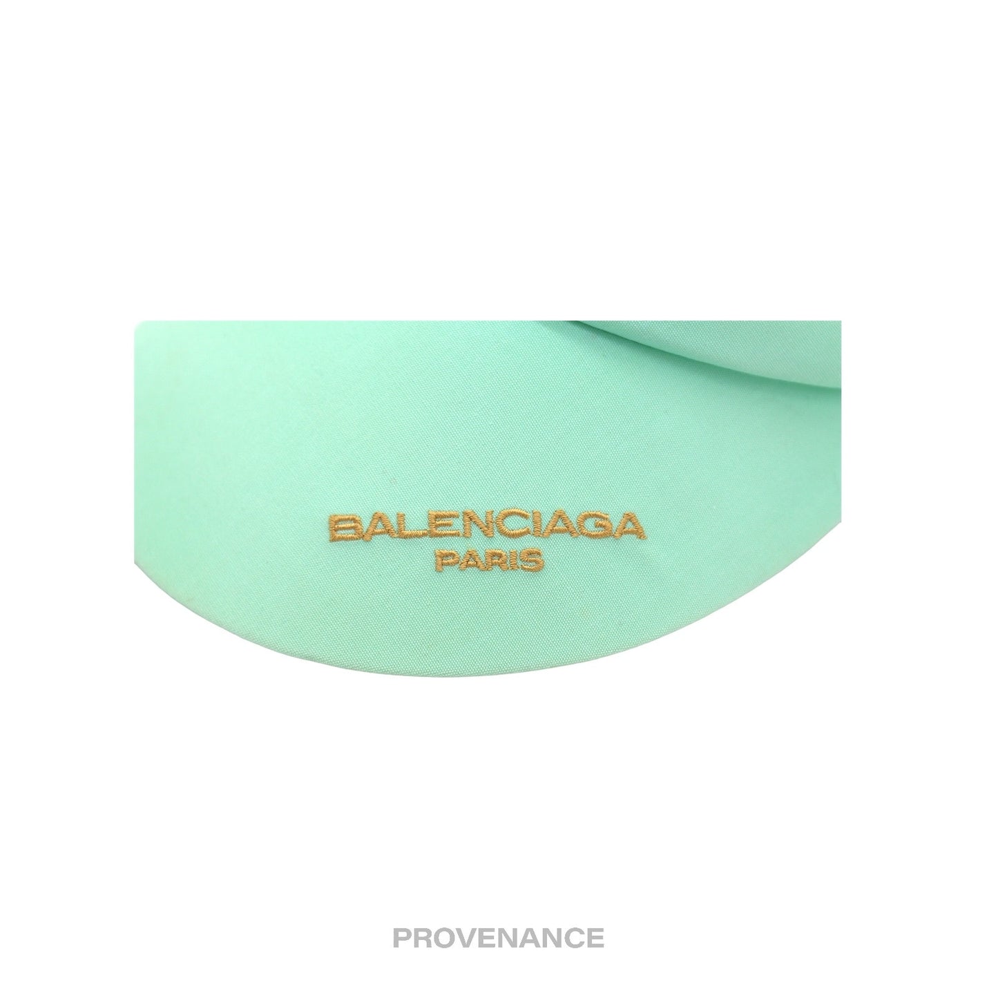 🔴 Balenciaga Golf Club Visor - Turquoise