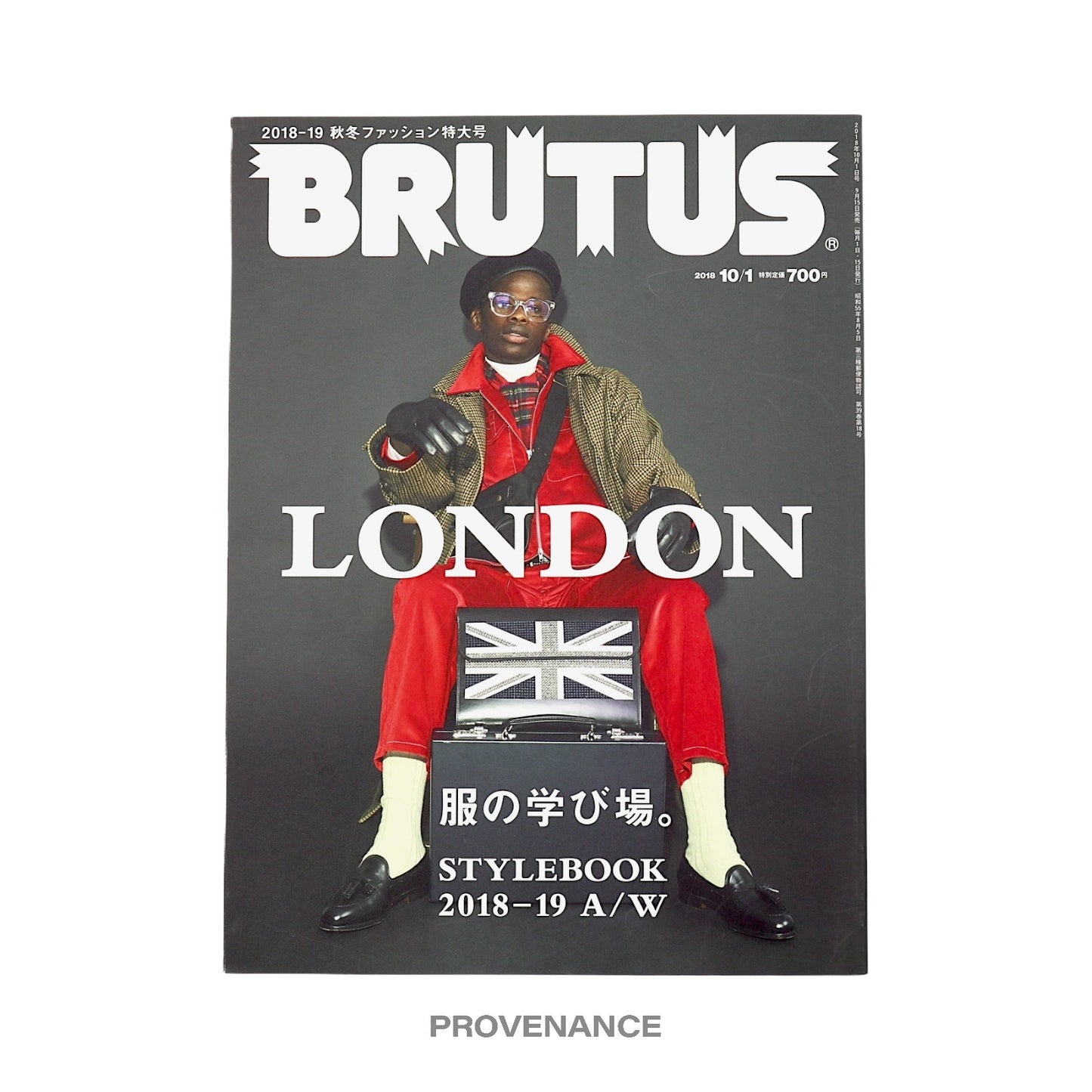 🔴 BRUTUS London Look Book Magazine FW 2018-2019