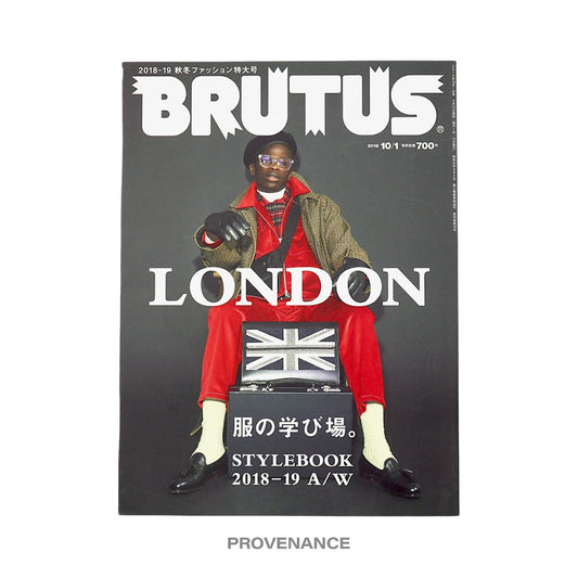 🔴 BRUTUS London Look Book Magazine FW 2018-2019