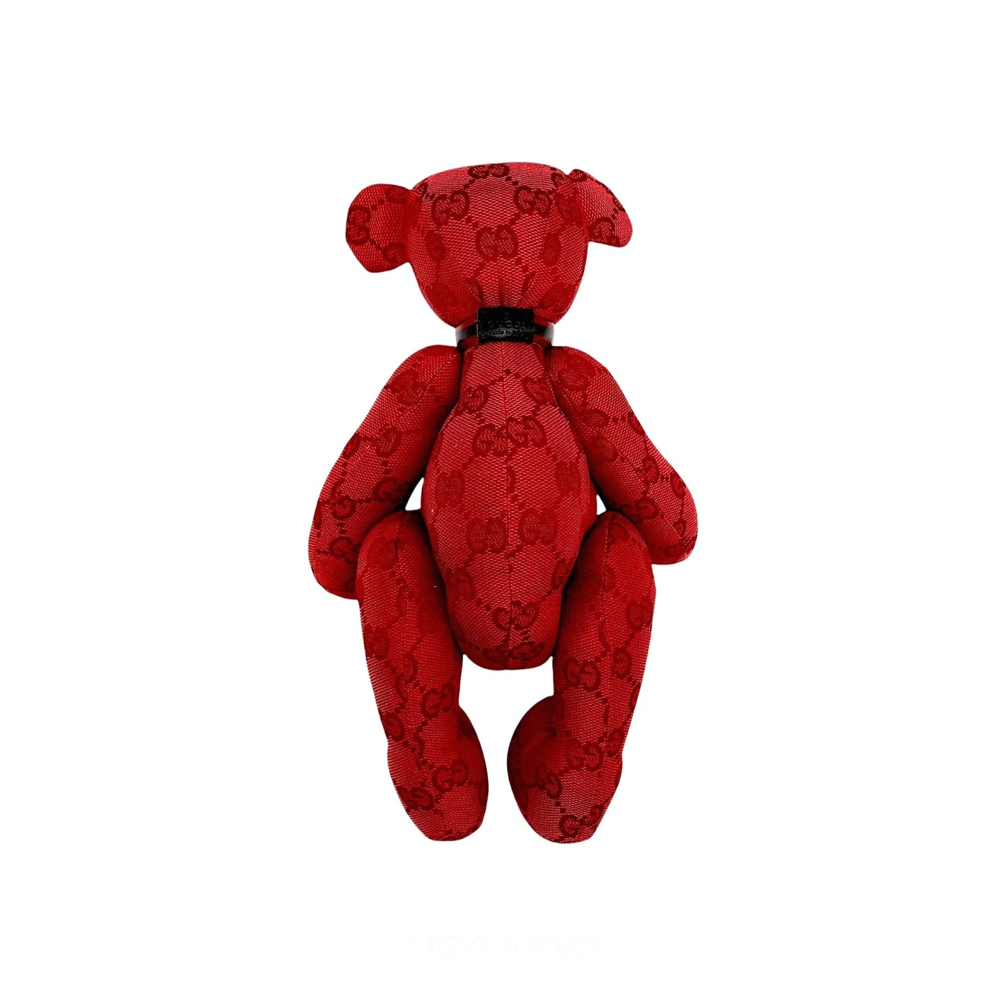 🔴 Gucci Teddy Bear - Red GG Canvas