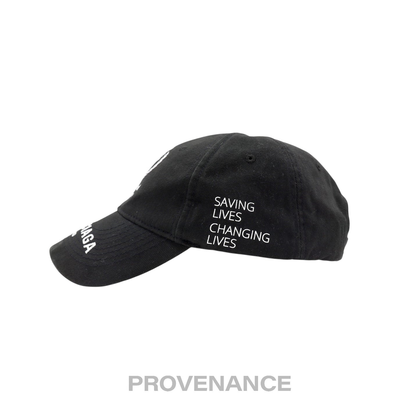 🔴 Balenciaga WFP World Food Programme Cap - Black White