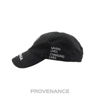 🔴 Balenciaga WFP World Food Programme Cap - Black White