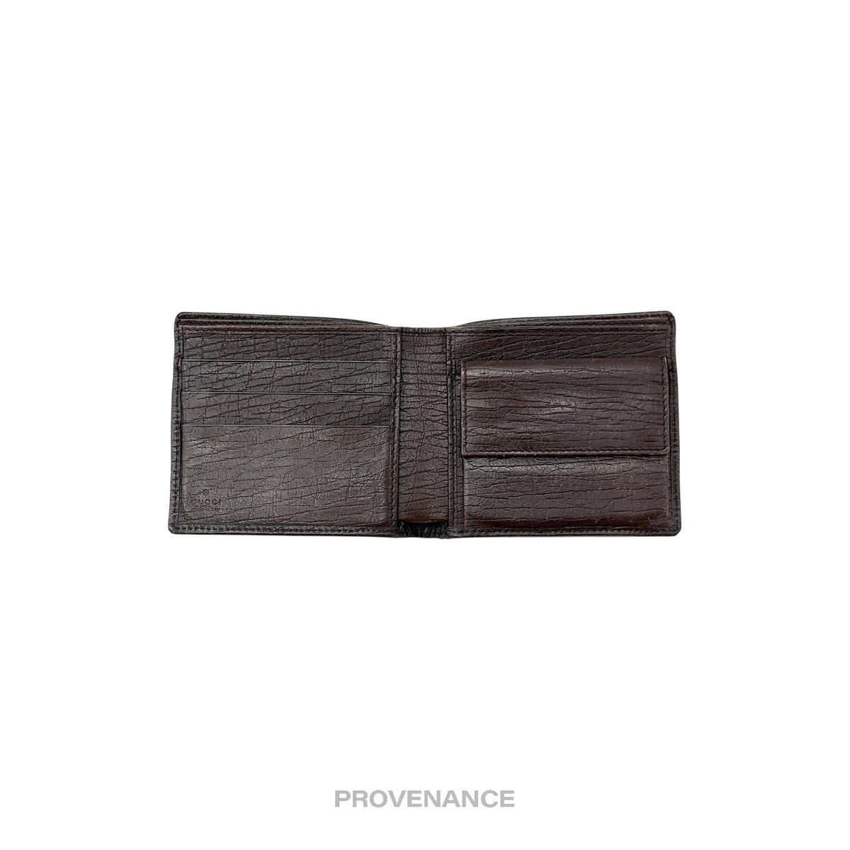 🔴 Gucci Bifold Wallet - Raffia with Web