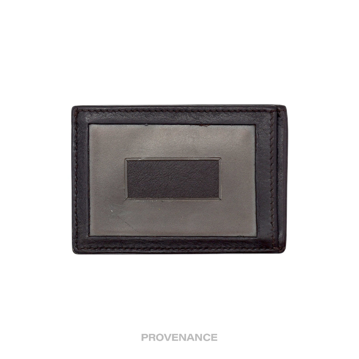 🔴 Gucci Card Holder Wallet - Dark Chocolate MicroGuccissima