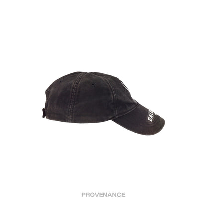 🔴 Balenciaga WFP World Food Programme Cap - Washed Black