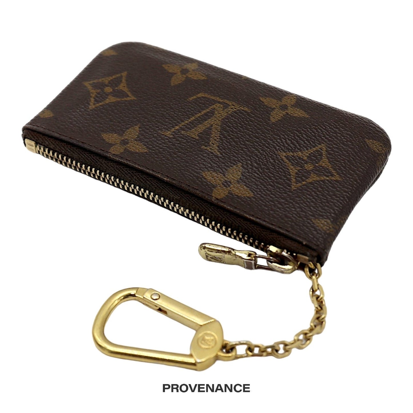 🔴 Louis Vuitton Key Pouch Cles -  Monogram