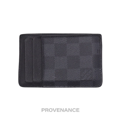 🔴 Louis Vuitton Neo Card Holder Wallet - Damier Graphite