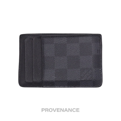 🔴 Louis Vuitton Neo Card Holder Wallet - Damier Graphite