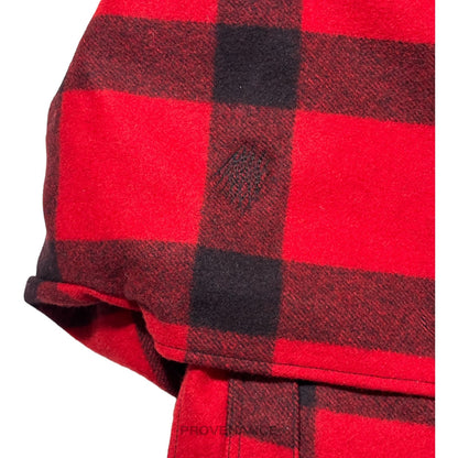 🔴 Filson Wool Packer Coat - Red Black Plaid 40