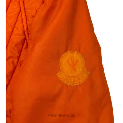 🔴 Moncler Light Ski Jacket - Orange 2 M