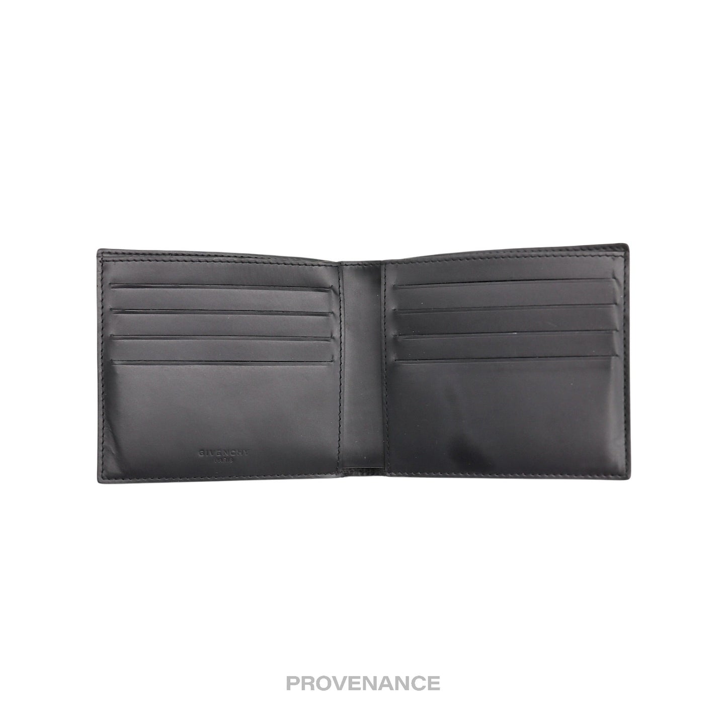🔴 Givenchy 8CC Bifold Wallet - Monogram Stars
