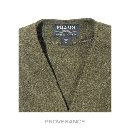 🔴  Filson Mackinaw Wool Vest - Forest Green XS