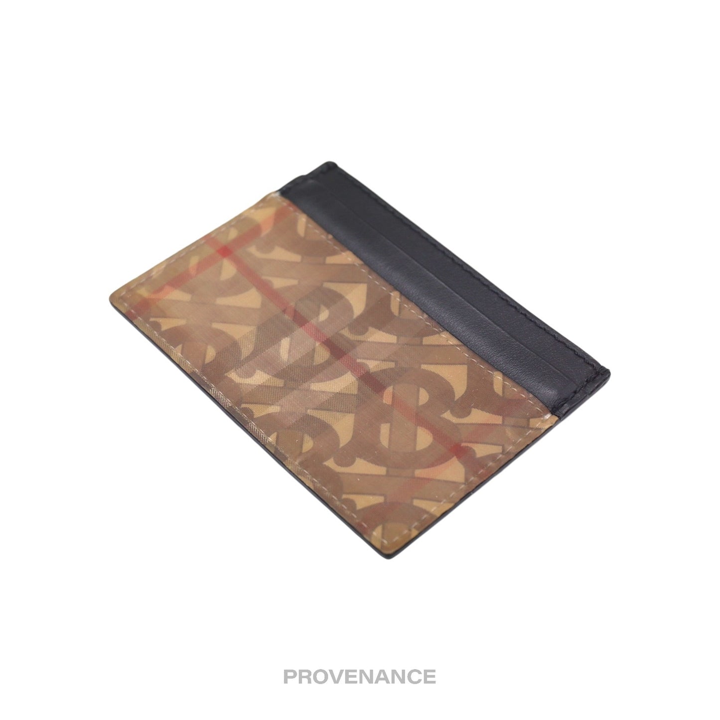 🔴 Burberry Card Wallet - Hologram Lenticular Monogram Check