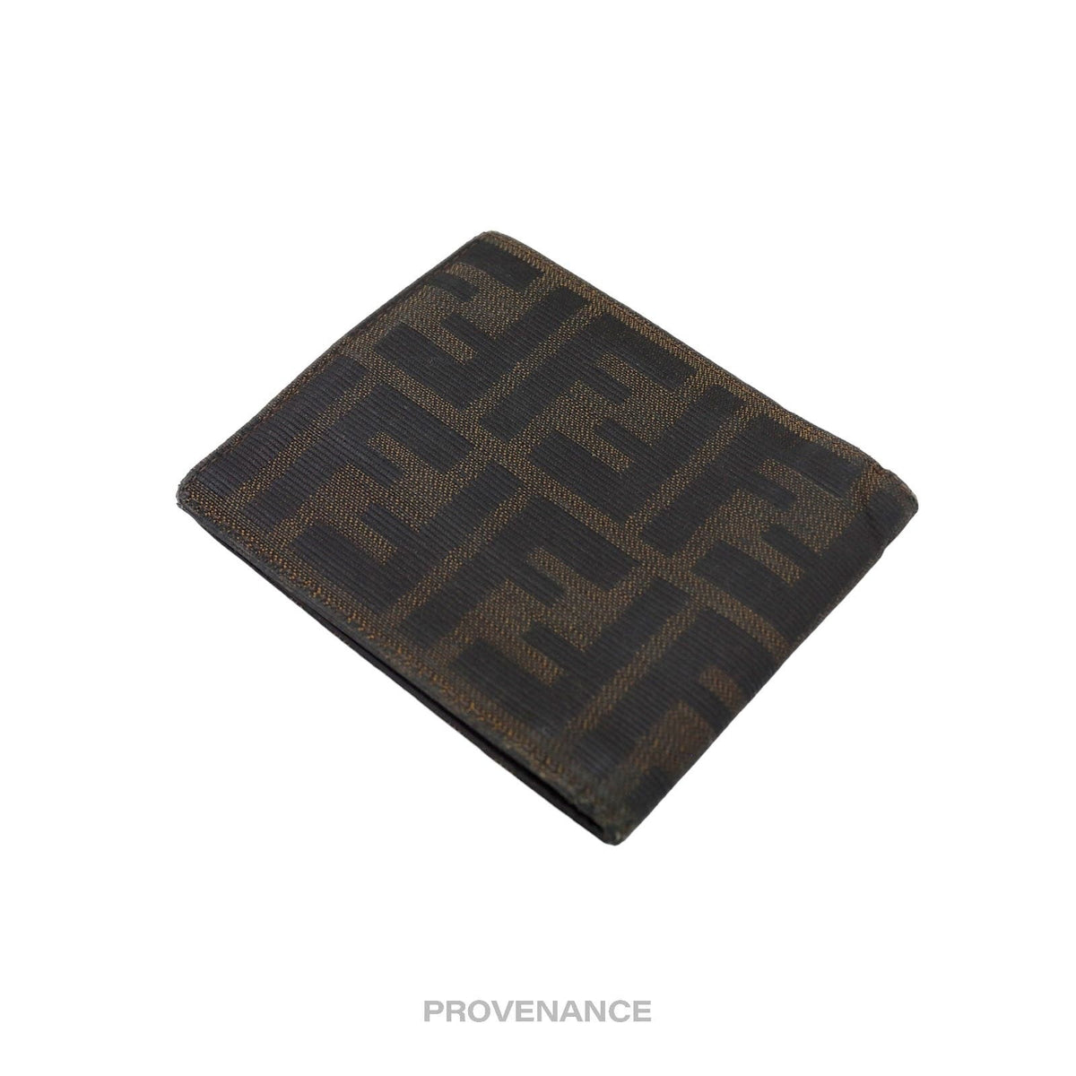 🔴 Fendi 8CC Bifold Wallet - FF Zucca Canvas