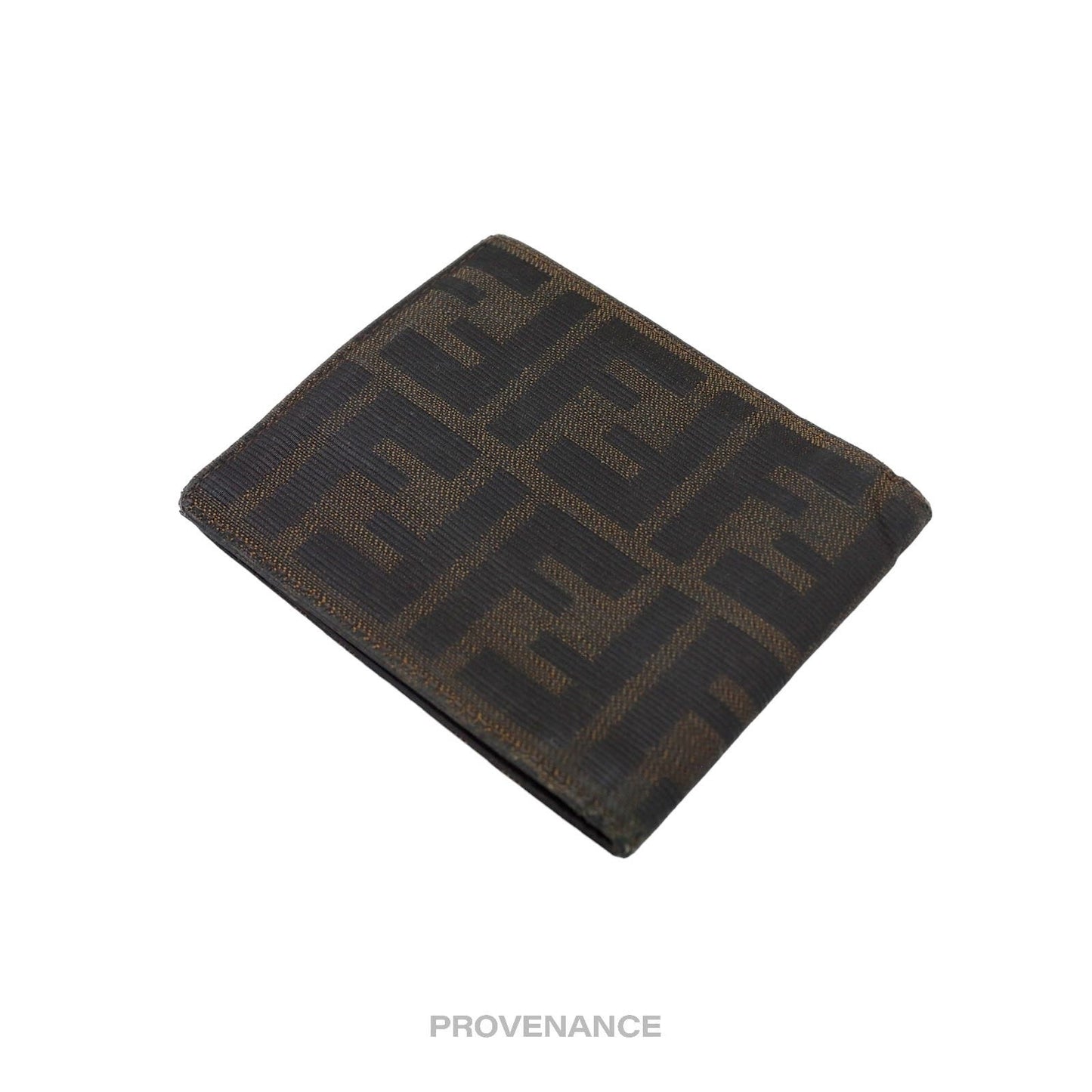 🔴 Fendi 8CC Bifold Wallet - FF Zucca Canvas