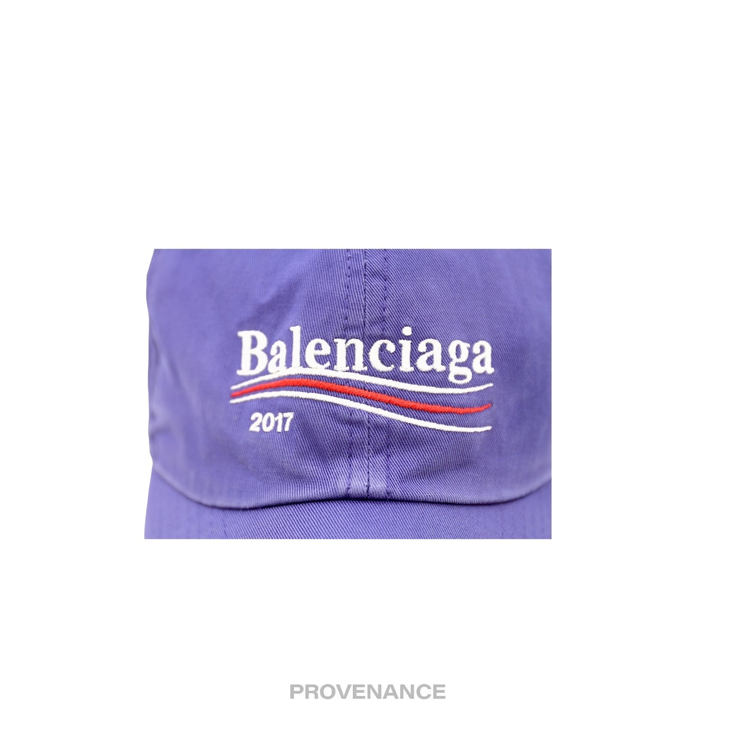 🔴 Balenciaga Political Campaign Cap Hat - Washed Blue