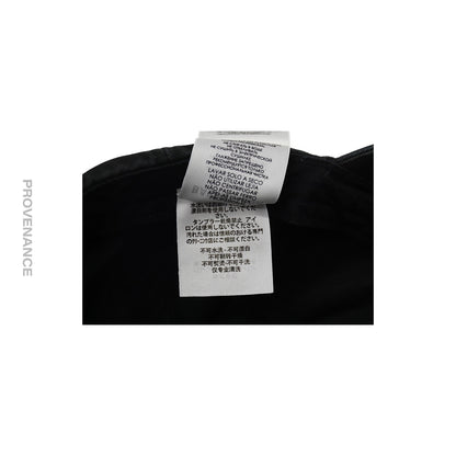 🔴 Balenciaga Embroidered Rainbow Logo Cap - Washed Black