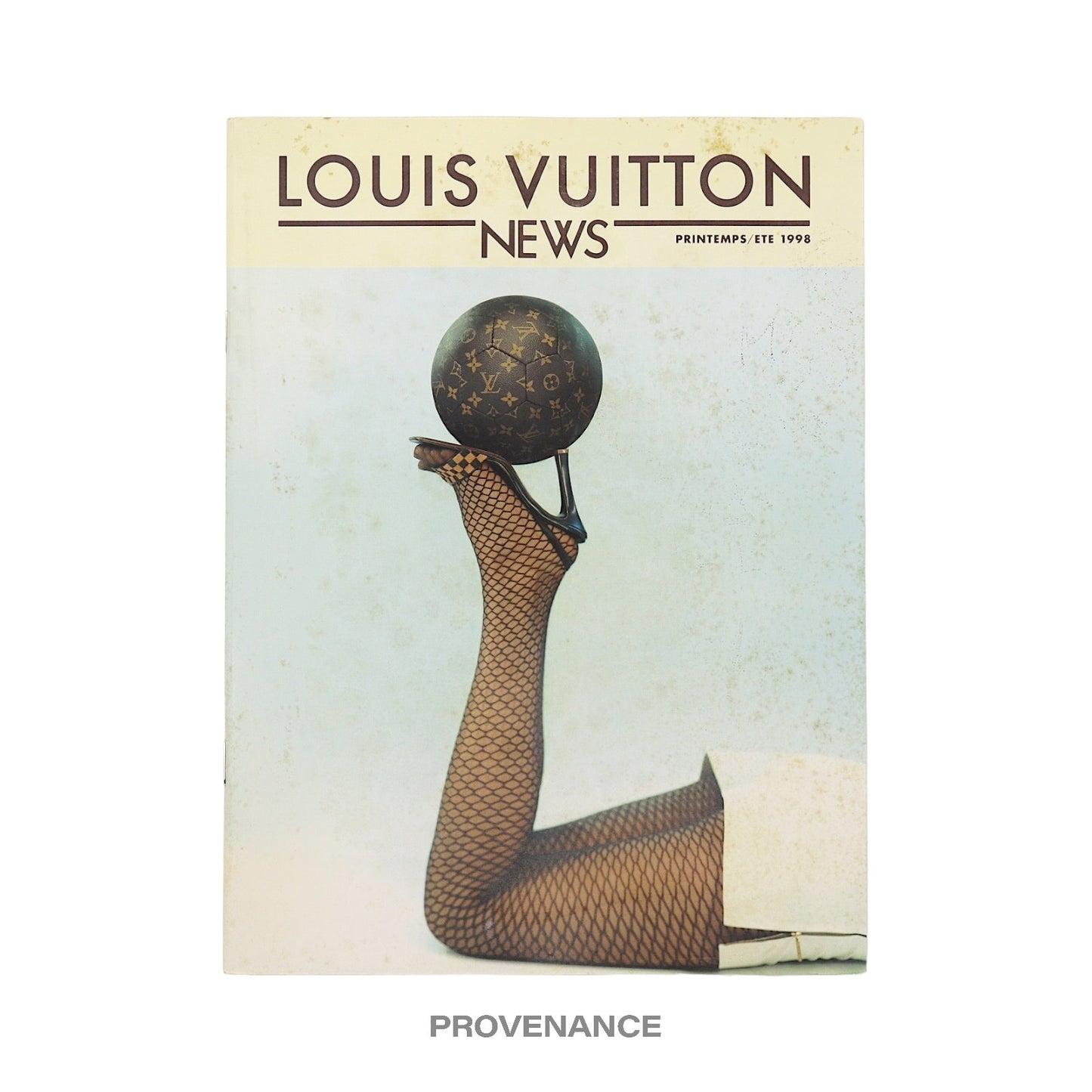 🔴 Louis Vuitton News Magazine - Printemps Été SS 1998