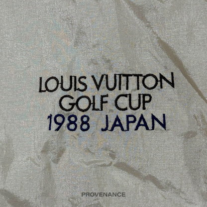 🔴 Louis Vuitton Golf Cup 1988 Japan Rain Jacket - Sand