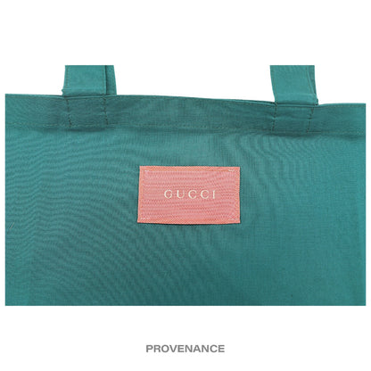 🔴 Gucci Ancora Tote Bag - Green