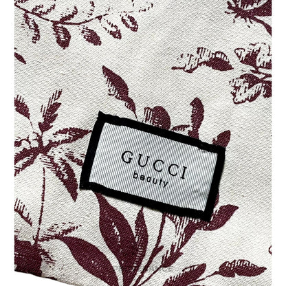 🔴 Gucci Beauty Herbarium Tote Bag - Red Sealed