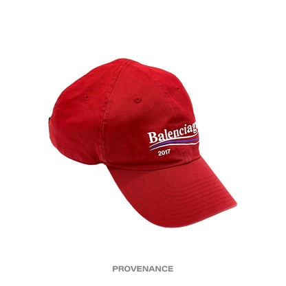 🔴 Balenciaga Political Campaign Cap Hat - Red