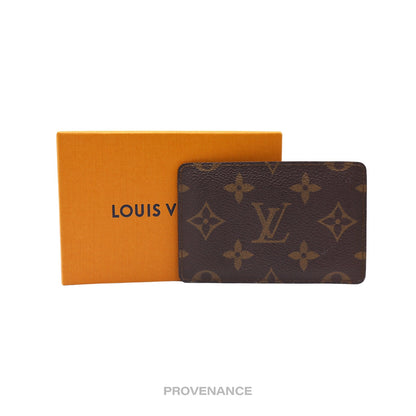 🔴 Louis Vuitton Card Holder Wallet - Monogram Small "f"