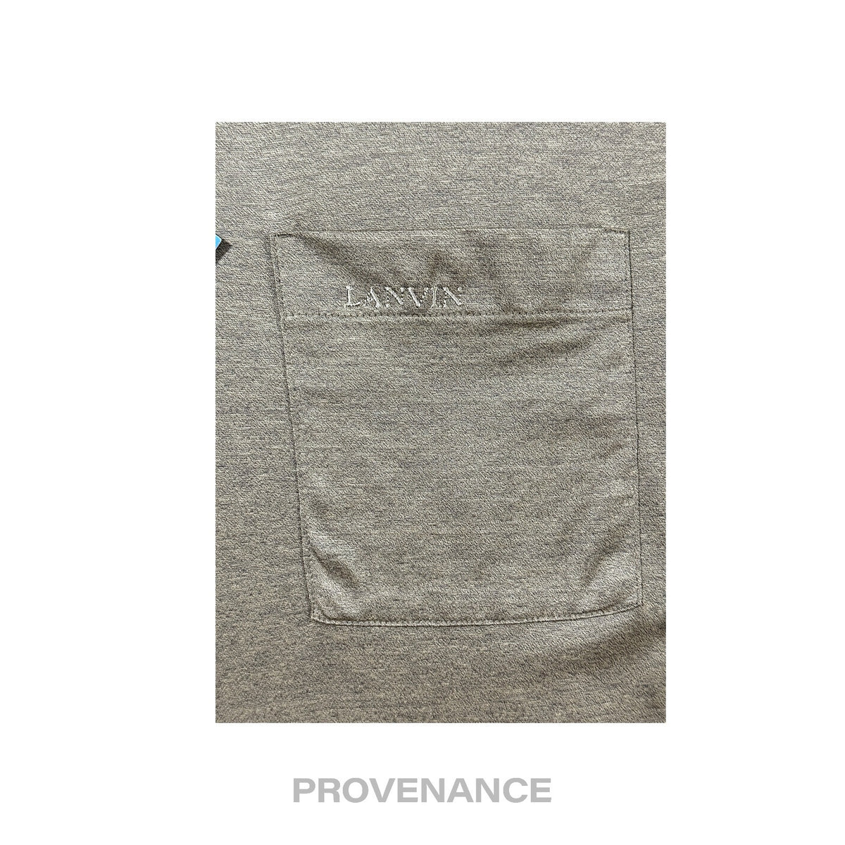 🔴 Lanvin Logo Polo Shirt - Khaki