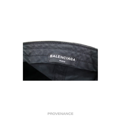 🔴 Balenciaga Political Campaign Cap Hat - Washed Black