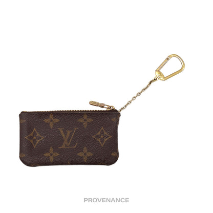 🔴 Louis Vuitton Key Pouch Cles -  Monogram