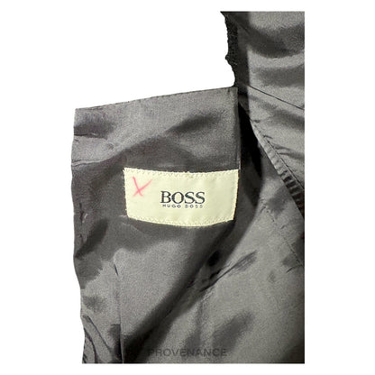 🔴 Boss x Loro Piana Jacket Overcoat - Black Cashmere 36 46