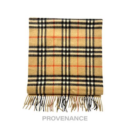 🔴 Burberry Scarf - PURE CASHMERE Nova Check