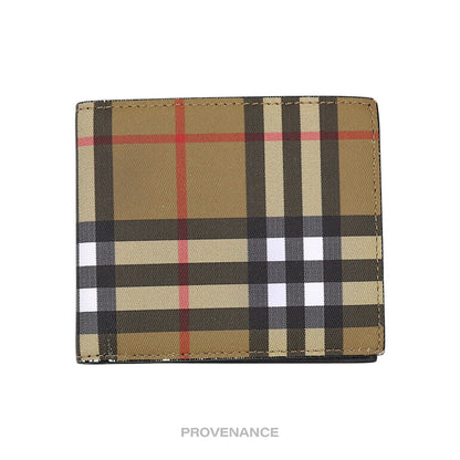 🔴 Burberry 8CC Bifold Wallet - Nova Check