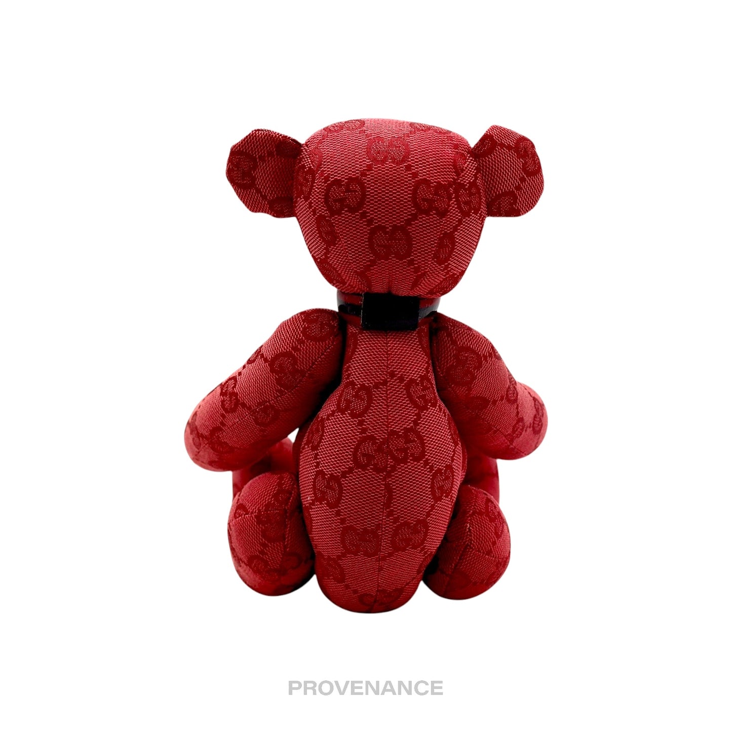 🔴 Gucci Teddy Bear - Red GG Canvas
