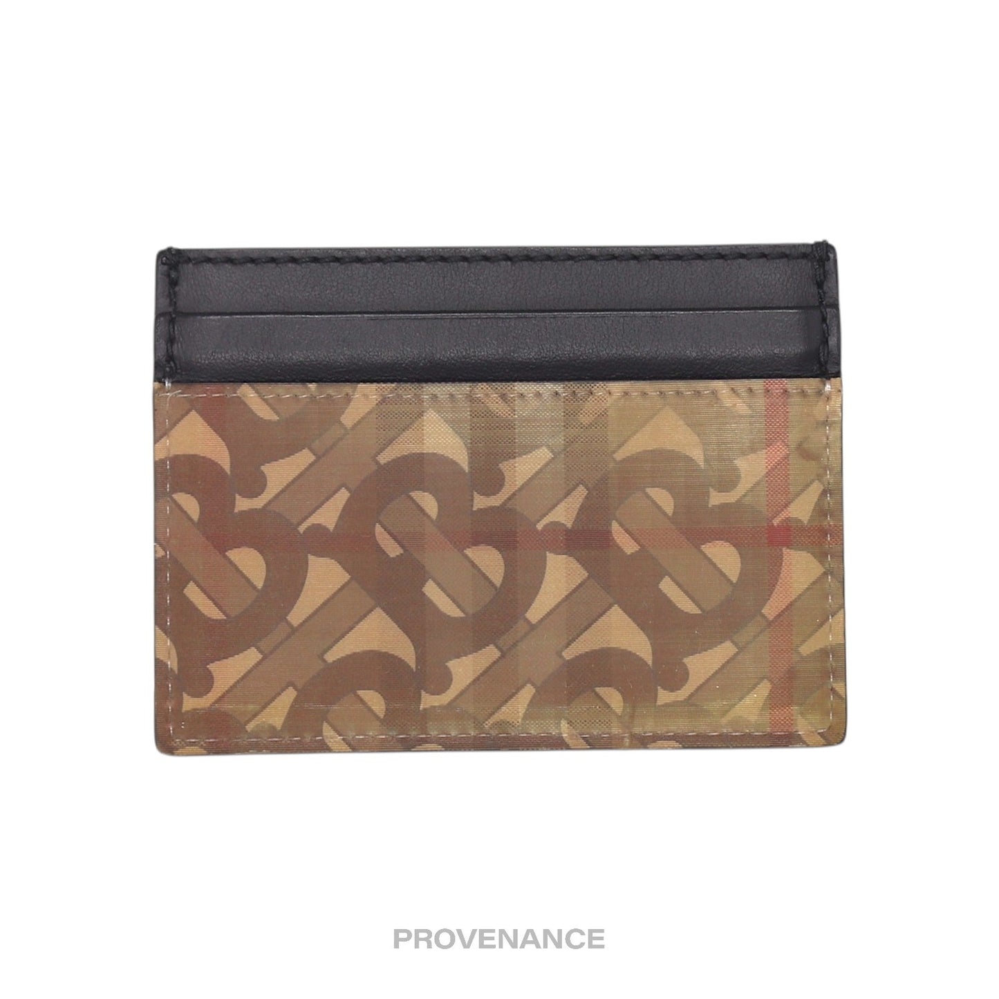 🔴 Burberry Card Wallet - Hologram Lenticular Monogram Check