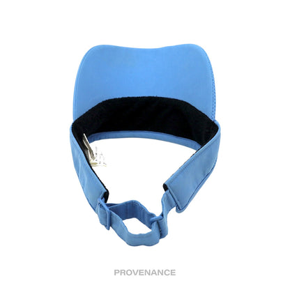 🔴 Burberry Golf Logo Embroidered Visor - Sky Blue