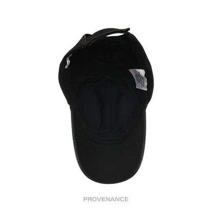 🔴 Balenciaga Embroidered Rainbow Logo Cap - Washed Black