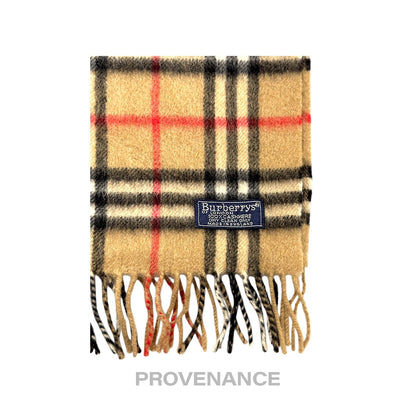 🔴 Burberry Scarf - Nova Check Cashmere