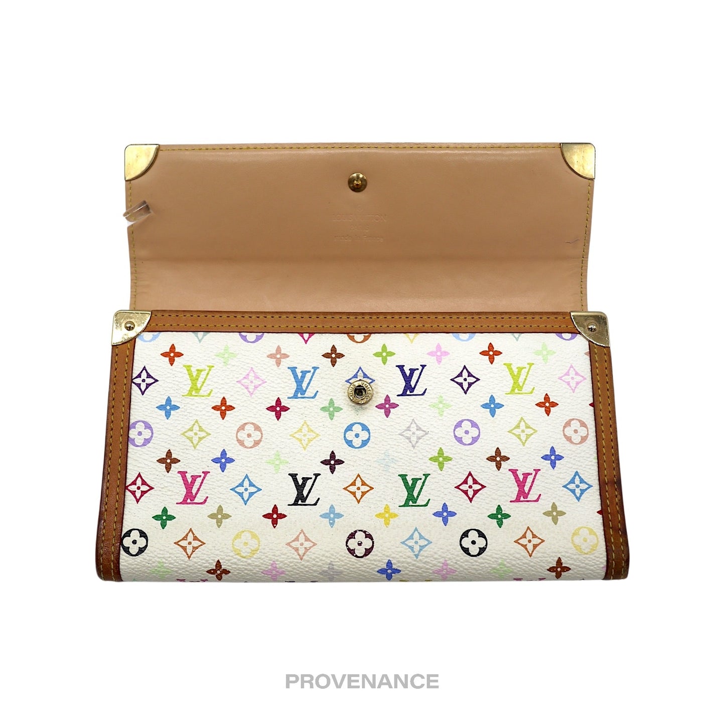 🔴 Louis Vuitton International Wallet - Monogram Multicolore
