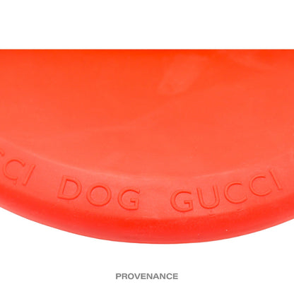 🔴 Gucci Dog Frisbee - Red