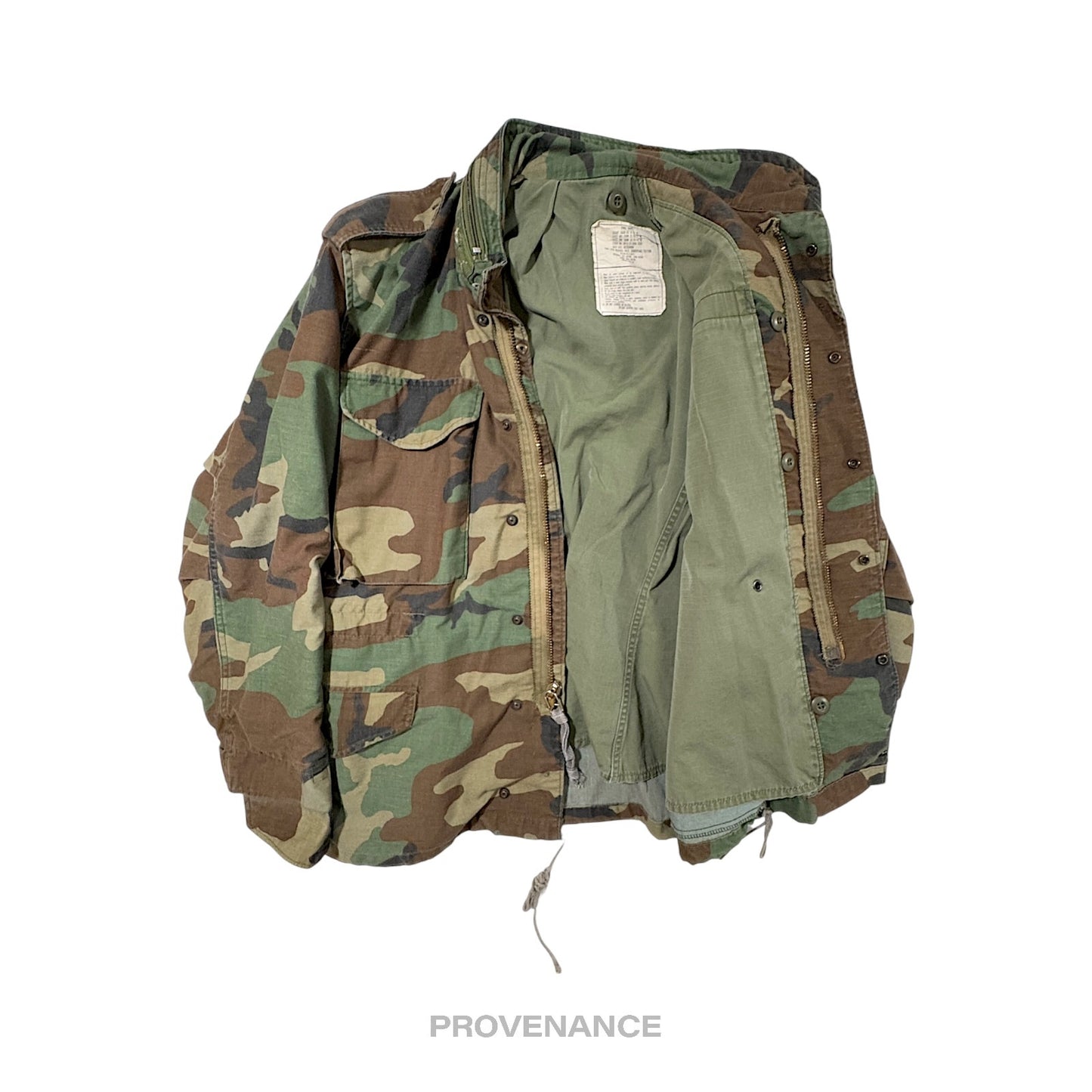 🔴 US ARMY M-65 FIELD JACKET - Camouflage S