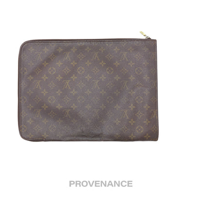 🔴 Louis Vuitton Zip Pochette Jour GM Bag - Monogram