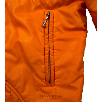 🔴 Moncler Light Ski Jacket - Orange 2 M